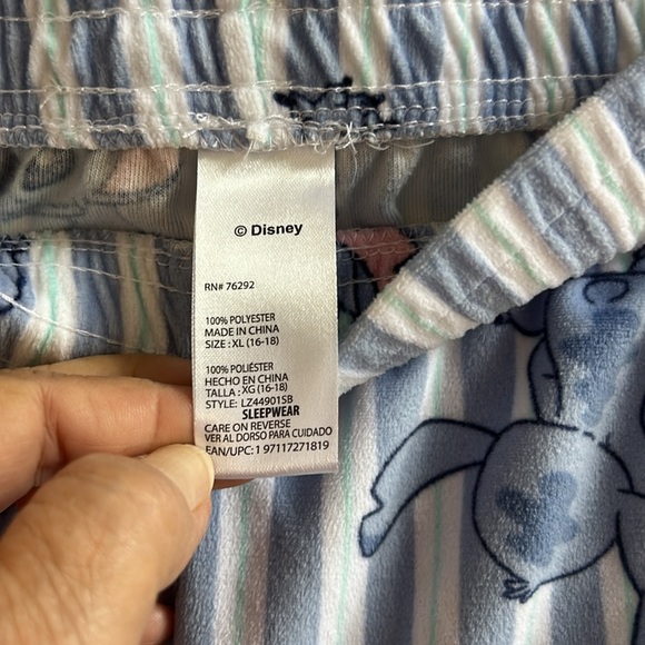 Disney Stitch Adult Pajama Bottoms Size XL - Picture 4 of 6